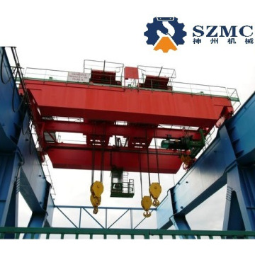 Qe Lifting Machine Electric Double Trolley Double Girder Bridge Crane